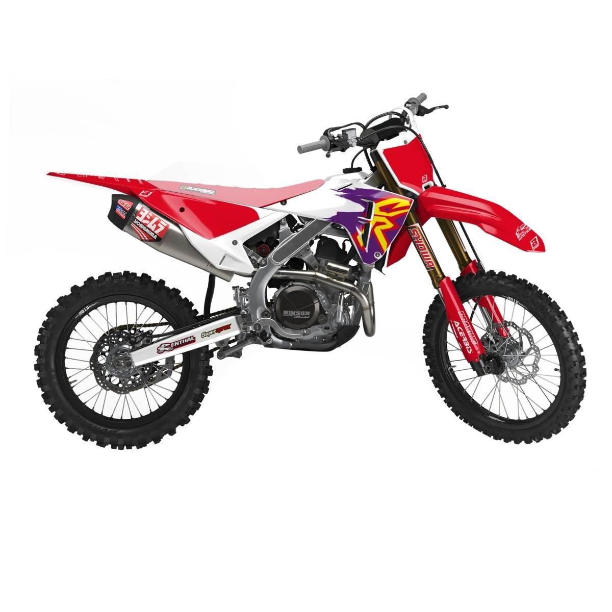 Blackbird Komplet Naklejek Oklein Honda Crf 250R '25; Crf 450R '25 Retro