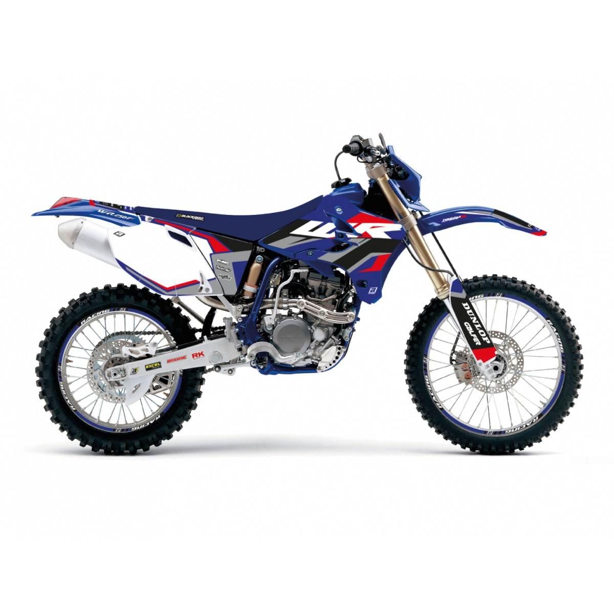 Blackbird Komplet Naklejek Oklein Yamaha Wr 250F '05-'06, Wr 450F '05-'06 D