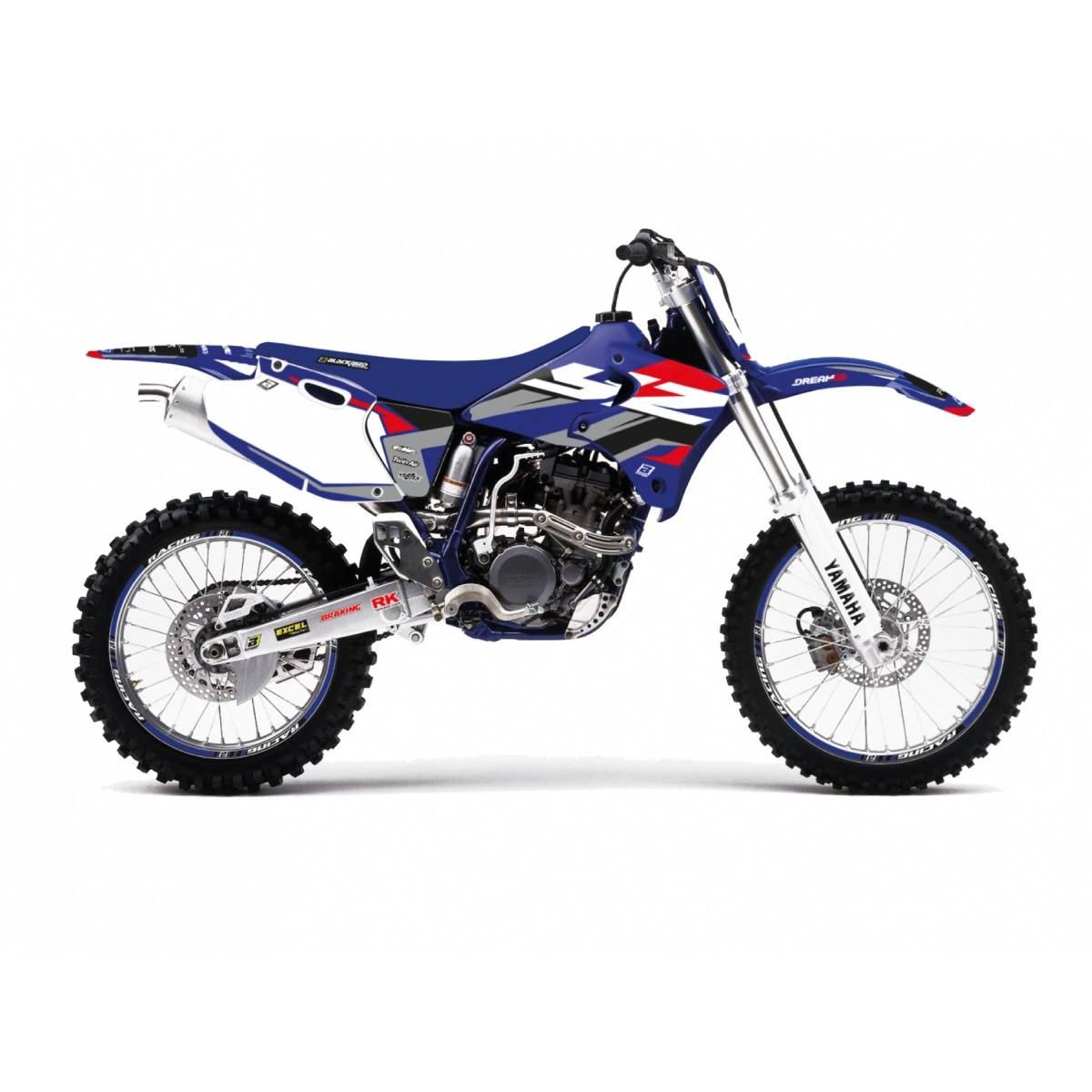 Blackbird Komplet Naklejek Oklein Yamaha Yz 250/400/426F '98-'02 Dream 5 Ko