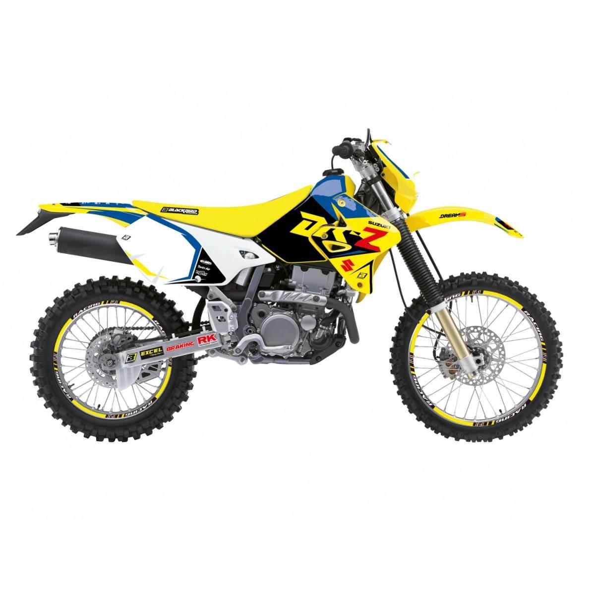 Blackbird Komplet Naklejek Oklein Suzuki Drz 400 '00-'23 Dream 5 Kolor Żółt
