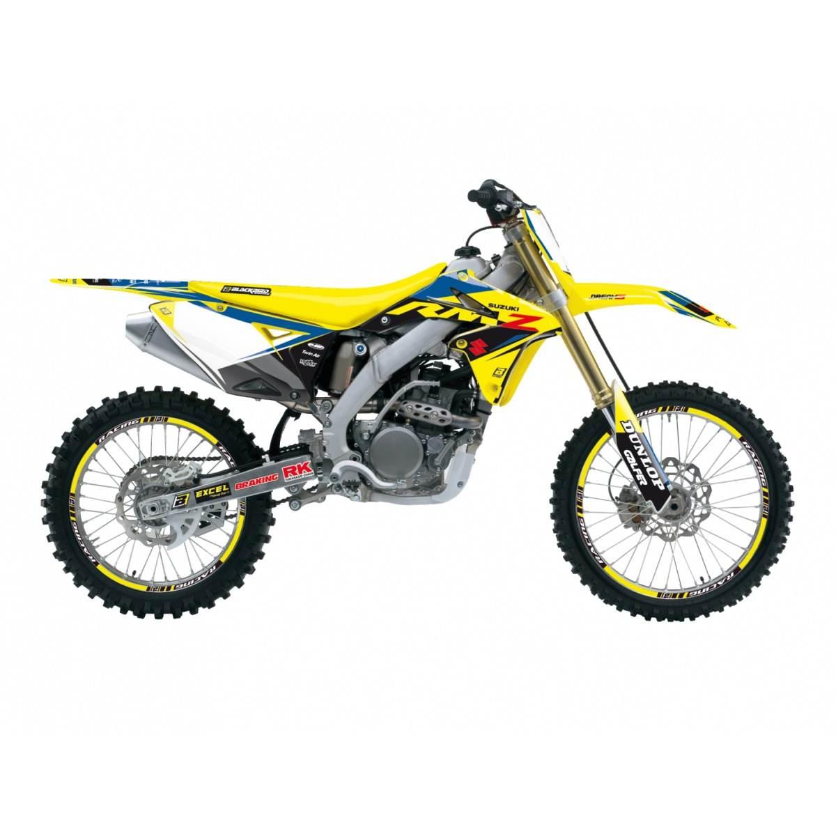 Blackbird Komplet Naklejek Oklein Suzuki Rmz 250 '10-'18 Dream 5 Kolor Nieb