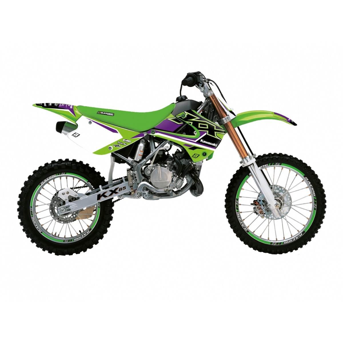 Blackbird Komplet Naklejek Oklein Kawasaki Kx 85 '01-'13 Dream 5 Kolor Ziel