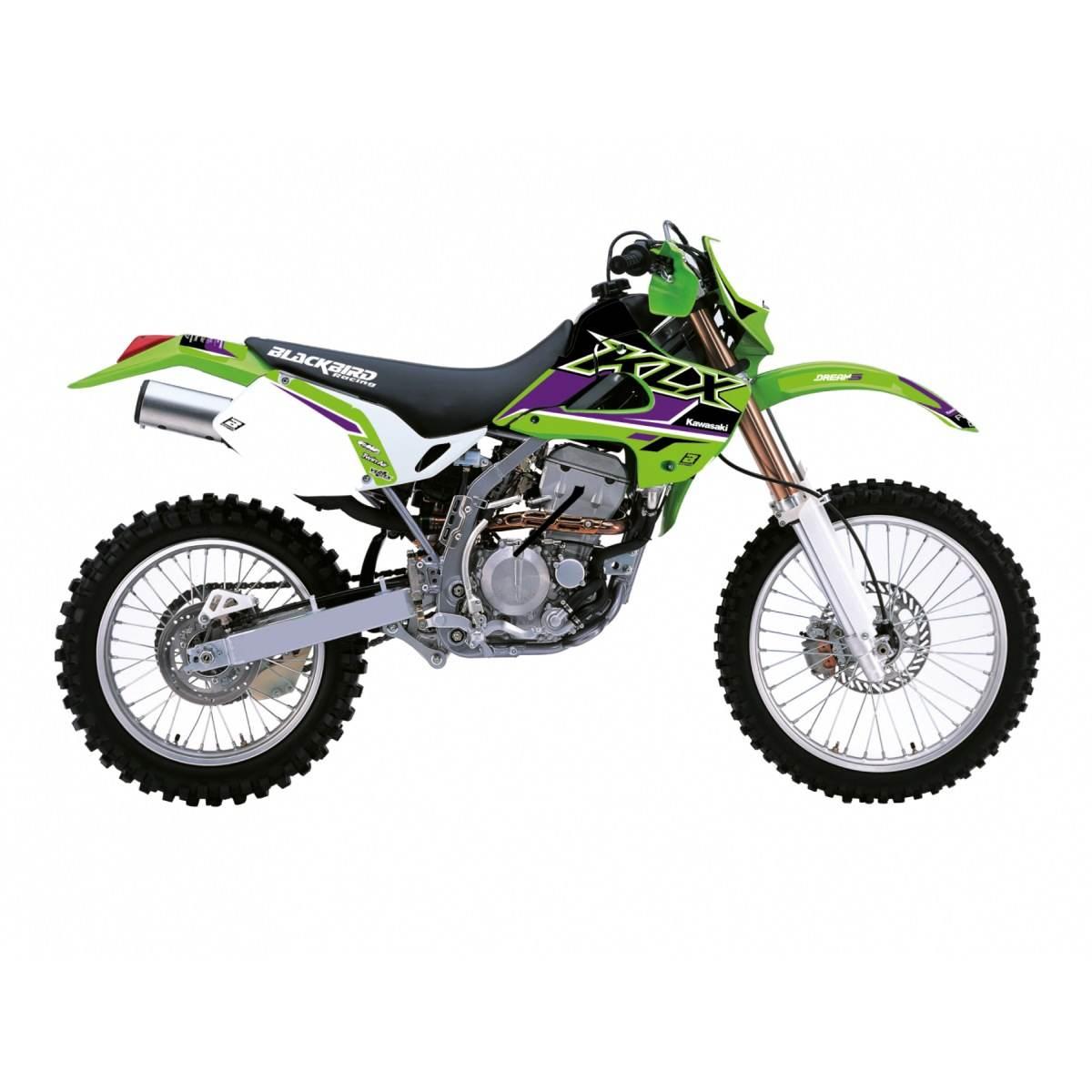 Blackbird Komplet Naklejek Oklein Kawasaki Klx 300 '97-'08 Dream 5