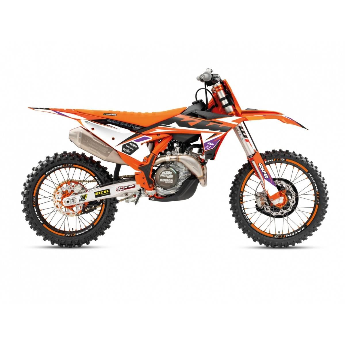 Blackbird Komplet Naklejek Oklein Ktm Sx/Sx-F '25 Dream 5