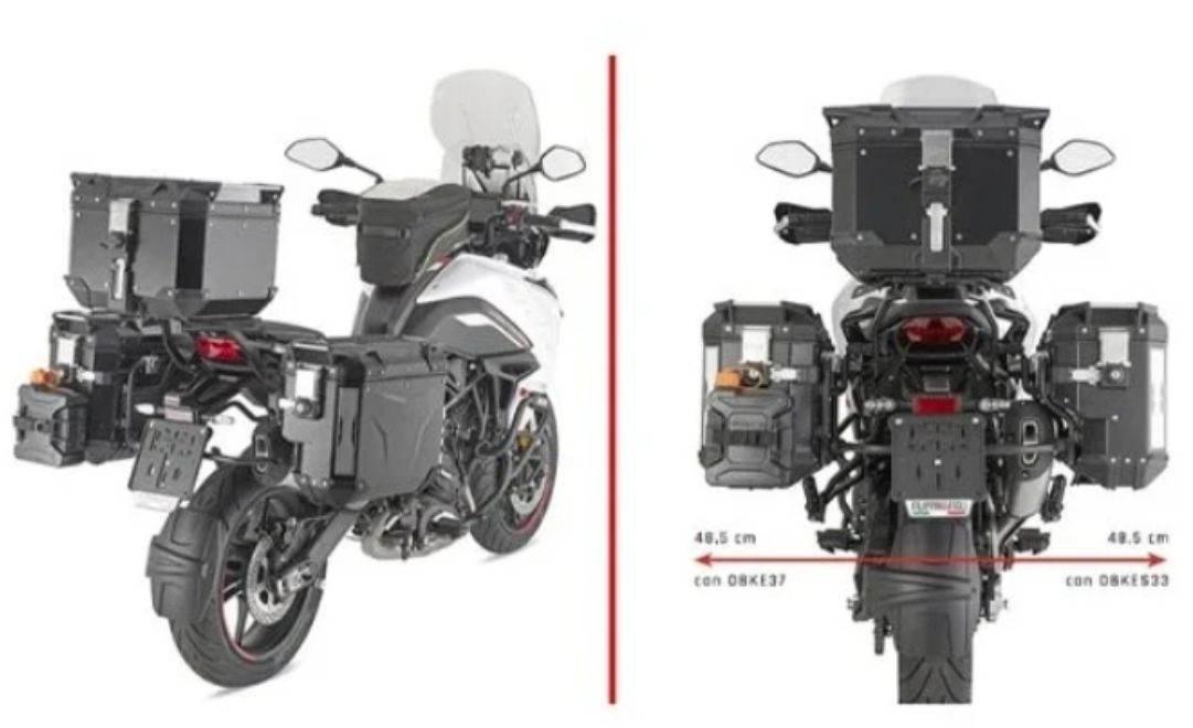 Kappa 2025/05 Stelaż Kufrów Bocznych Monokey Cam Side Benelli Trk 702 X '23