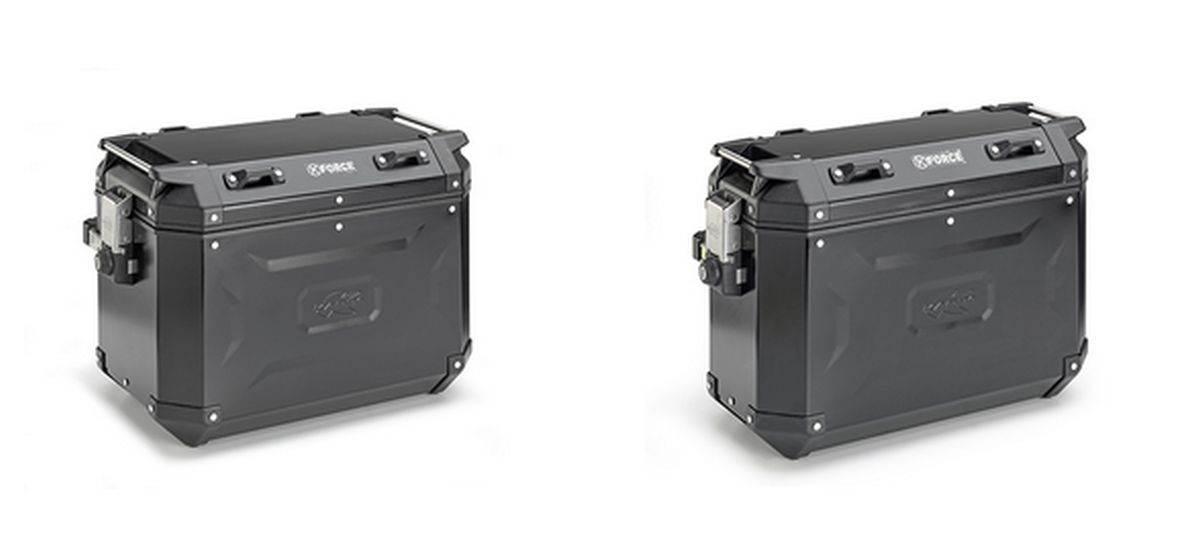 Kappa 2025/05 Kufry Boczne 48L Monokey Cam Side Kvg48B K'voyager Aluminiowe