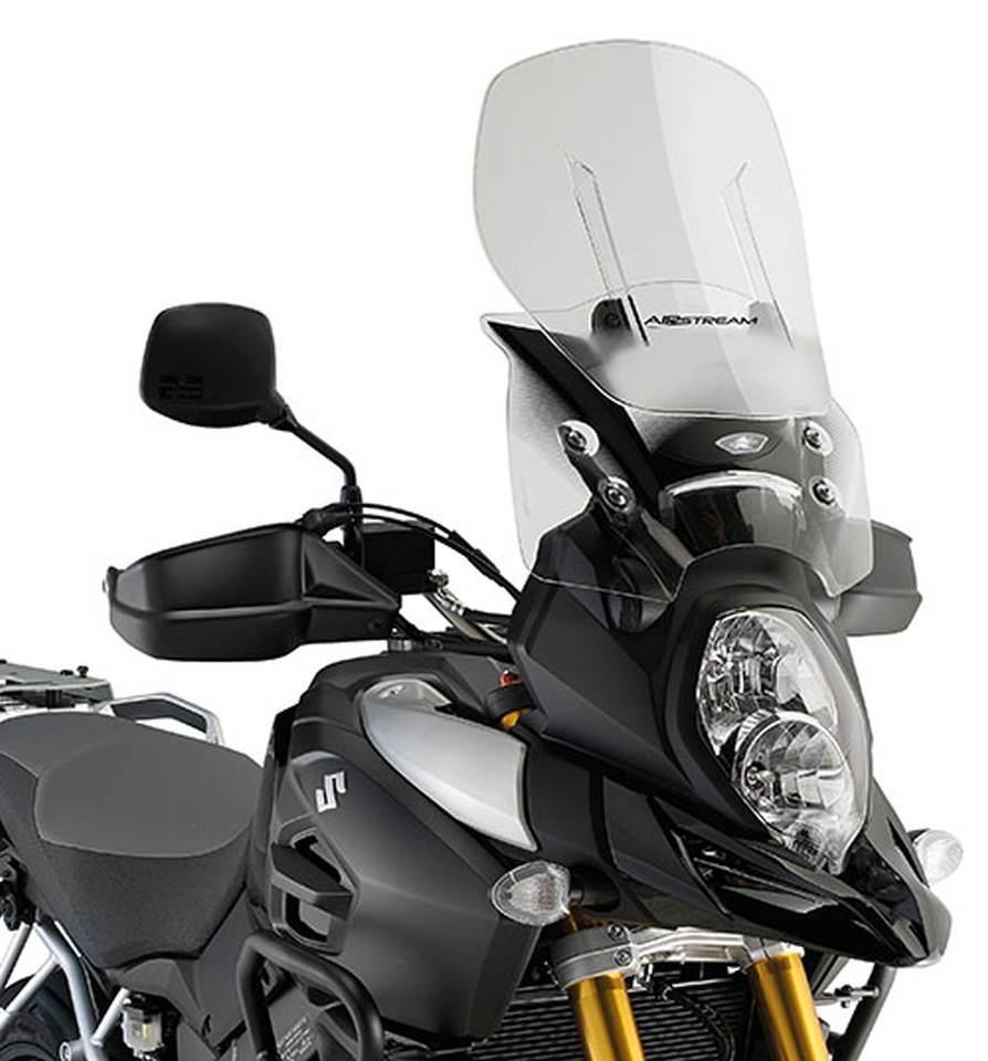 Kappa Szyba Suzuki Dl1000 V-Strom 14-19 Regulowana Airflow Przezroczysta -