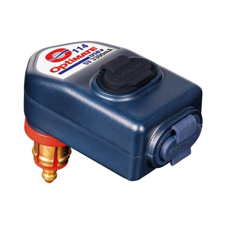 Optimate Ładowarka Usb Z Wtyczką Do Gniazdka Din Do Can-Bus Bmw, Triumph, D