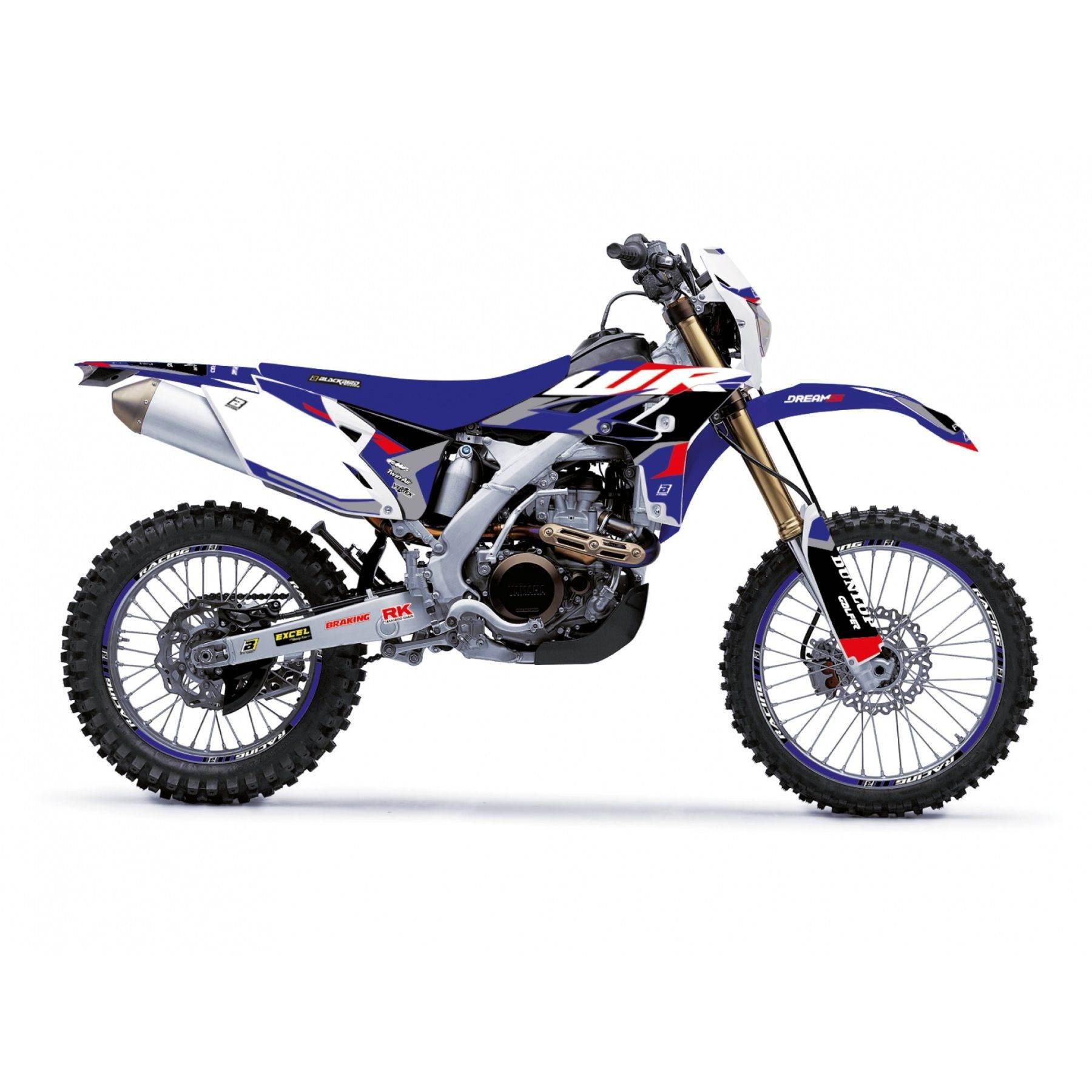 Blackbird Komplet Naklejek Oklein Yamaha Wr 450F '12-'15 Dream 5 Kolor Nieb