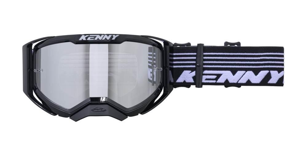 Kenny Racing Gogle Model Performance Level 1 Black - Clear Lens - Kolor Cza
