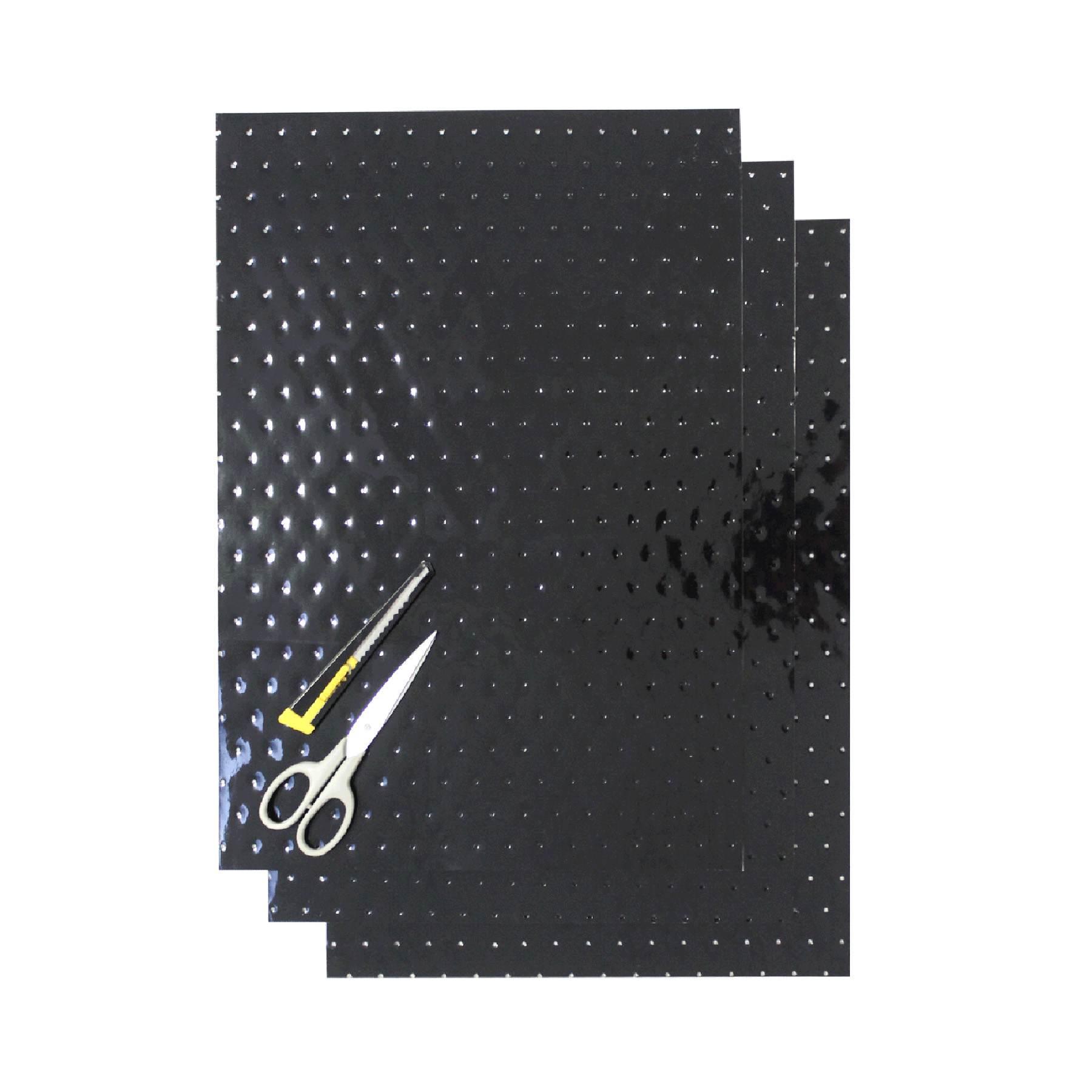 Blackbird Komplet Naklejek Oklein Folia Crystall 0,4 Mm Perforowana 3 X Ark
