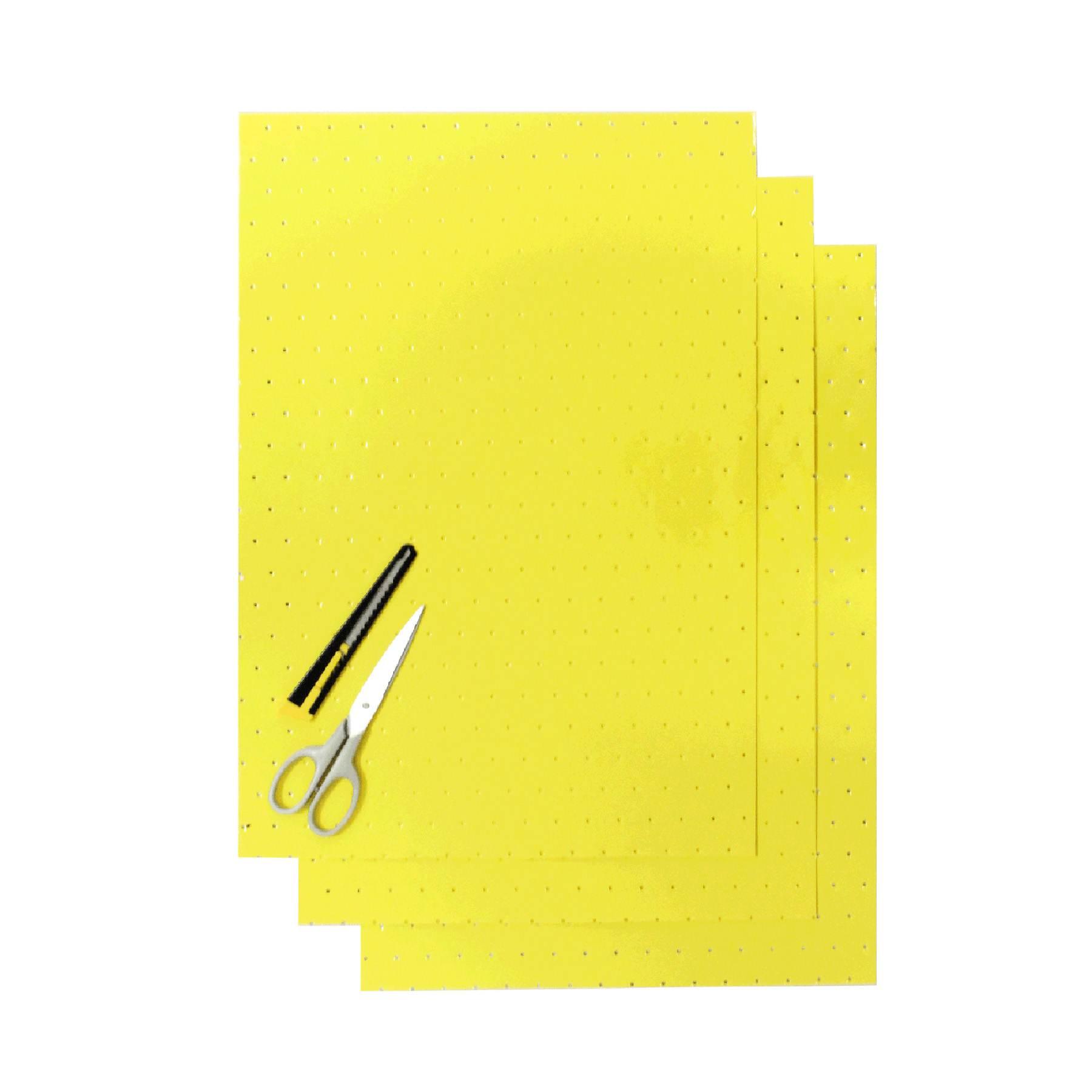 Blackbird Komplet Naklejek Oklein Folia Crystall 0,4 Mm Perforowana 3 X Ark