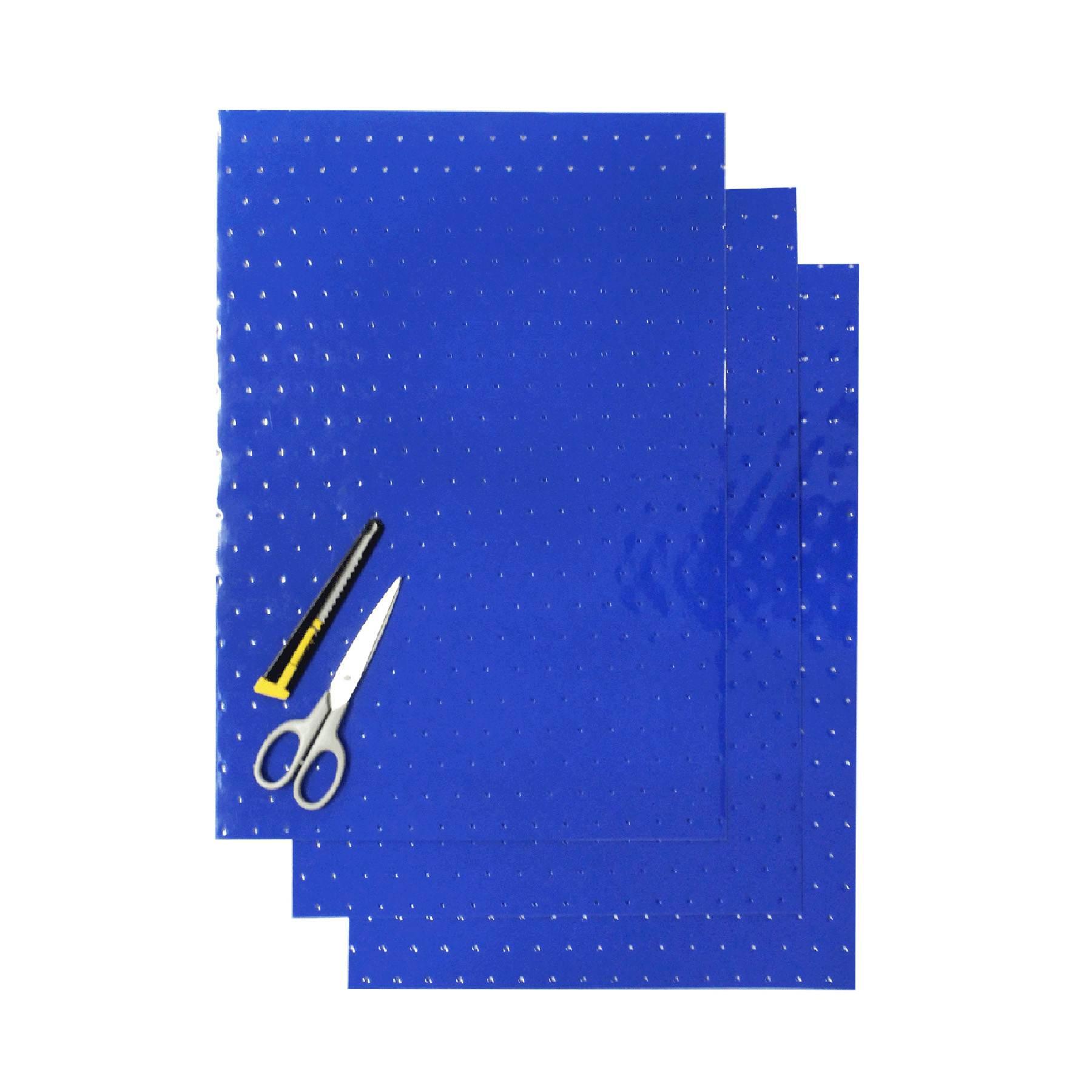 Blackbird Komplet Naklejek Oklein Folia Crystall 0,4 Mm Perforowana 3 X Ark