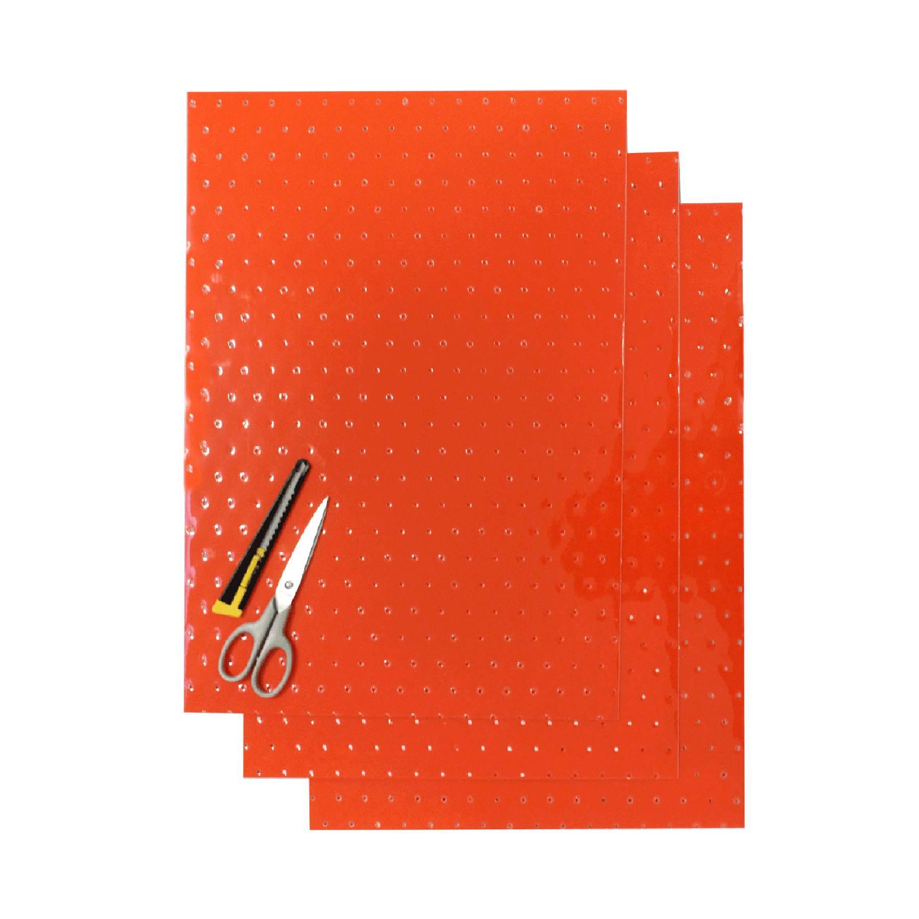 Blackbird Komplet Naklejek Oklein Folia Crystall 0,4 Mm Perforowana 3 X Ark