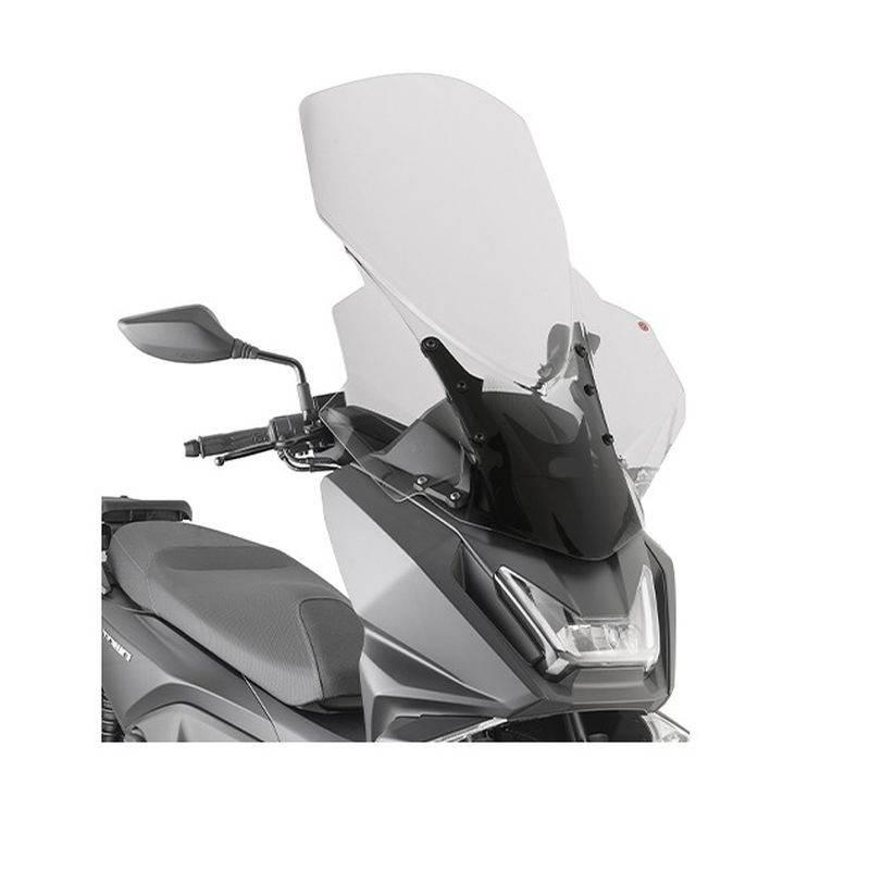 Kappa Szyba Kymco Skytown 125 '24-'25, Przezroczysta - Potrzebne Mocowanie