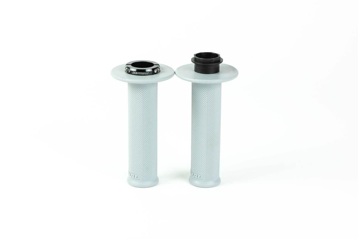 Renthal Manetki Mx Original Lock-On Soft Full Diamond Kolor Jasny Szary - zdjęcie 4