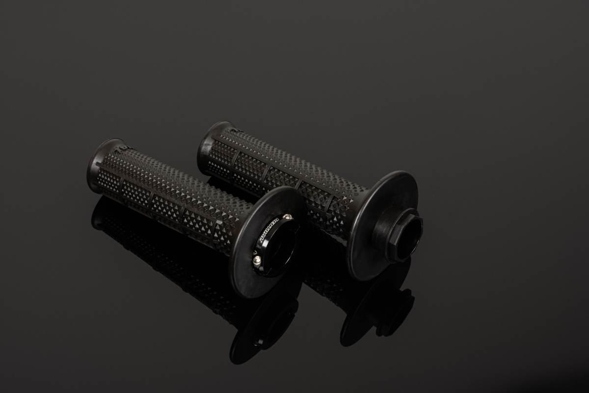 Renthal Manetki Mx R-Works Lock-On Ultratacky Tapered Kolor Czarny