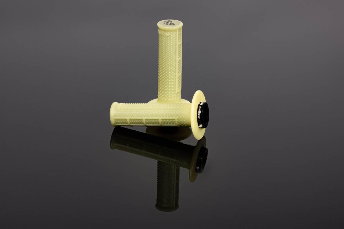 Renthal Manetki Mx R-Works Lock-On Aramid Tapered Kolor Kremowy - zdjęcie 2