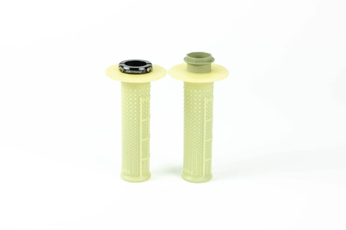 Renthal Manetki Mx R-Works Lock-On Aramid Tapered Kolor Kremowy - zdjęcie 4