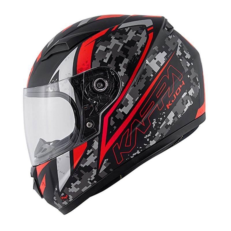 Kappa Kask Kj04 Evo Prox Junior Integralny Fullface Kolor Czarny Czerwony F - zdjęcie 2