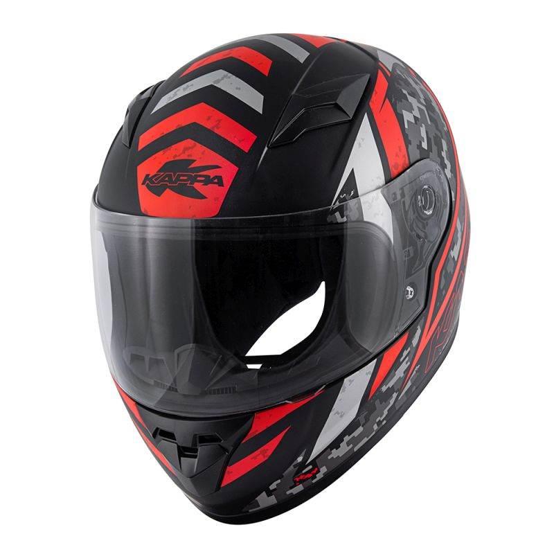 Kappa Kask Kj04 Evo Prox Junior Integralny Fullface Kolor Czarny Czerwony F
