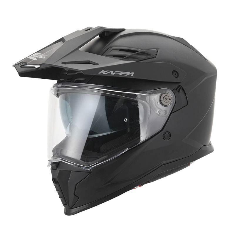 Kappa 2025/05 Kask Kv33 Solid Enduro Dual Off Road Z Szybą I Blendą Kolor C