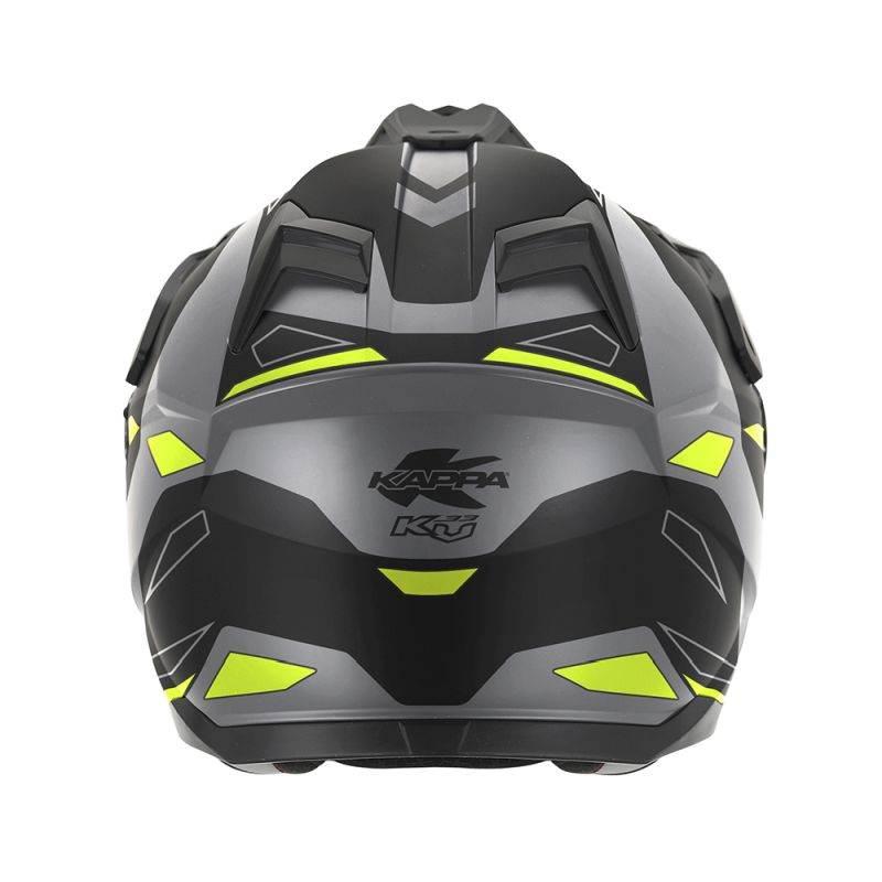 Kappa 2025/05 Kask Kv33 Graphic Wizzard Enduro Dual Off Road Z Szybą I Blen - zdjęcie 3