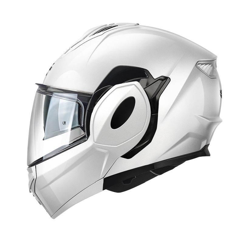 Kappa Kask Kv55 Solid Szczękowy Modułowy Flip-Back Z Blendą Kolor Biały Roz