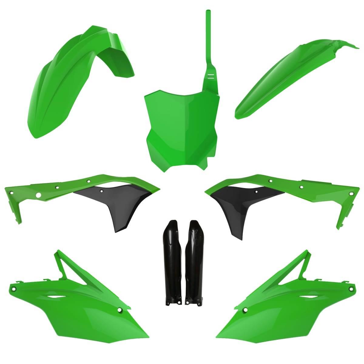 Polisport Komplet Plastików Full Kit Kawasaki Kxf 250 '17-'20 W Zestawie Ta