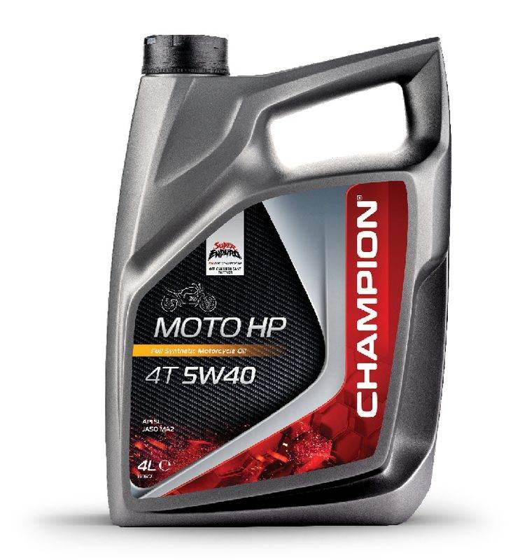Champion Olej Silnikowy Moto Hp 4T 5W40 4L Ma2 Półsyntetyczny Akc