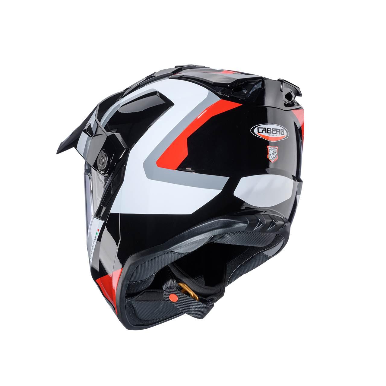 Caberg Kask Offroad Trail Adventure Duosport Dual Tanami Scram Z Szybką I B - zdjęcie 3