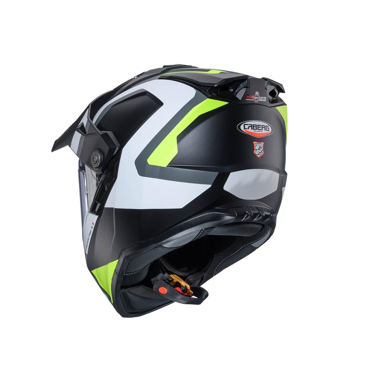 Caberg Kask Offroad Trail Adventure Duosport Dual Tanami Scram Z Szybką I B - zdjęcie 3