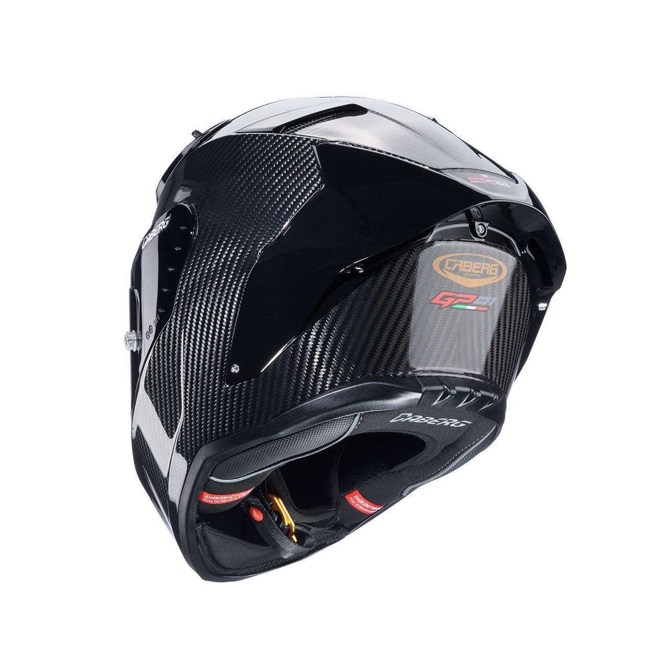 Caberg Kask Integralny Z Blendą Model Gp01 Carbon Kolor Karbon Rozmiar L Pi - zdjęcie 2