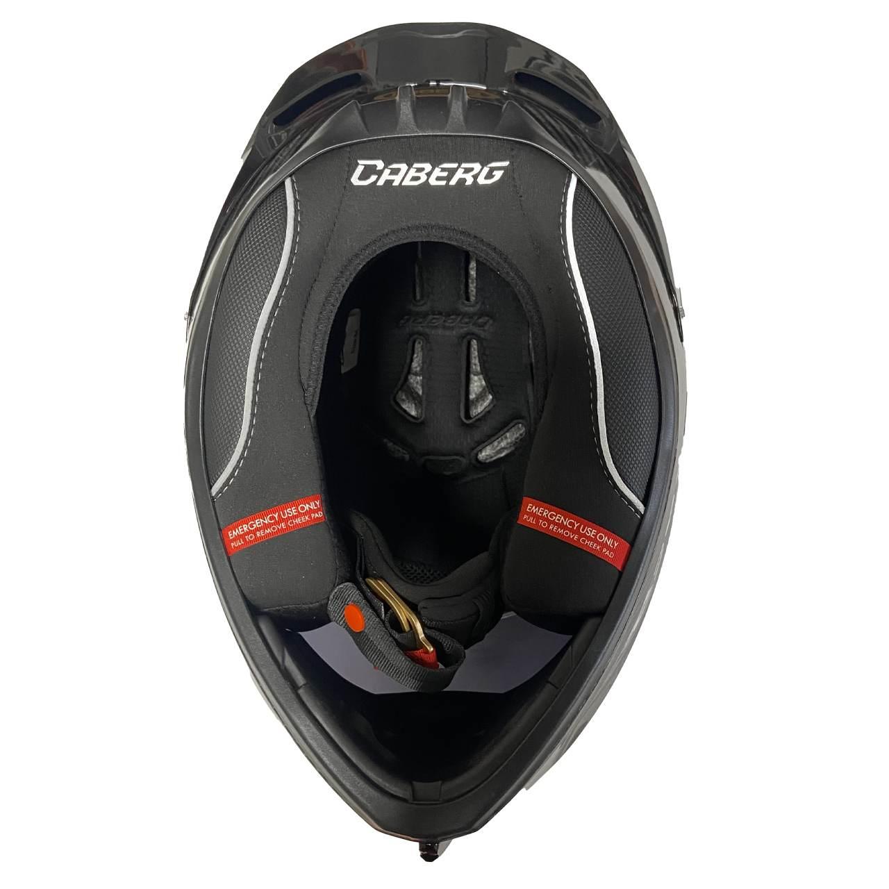 Caberg Kask Integralny Z Blendą Model Gp01 Carbon Kolor Karbon Rozmiar L Pi - zdjęcie 6