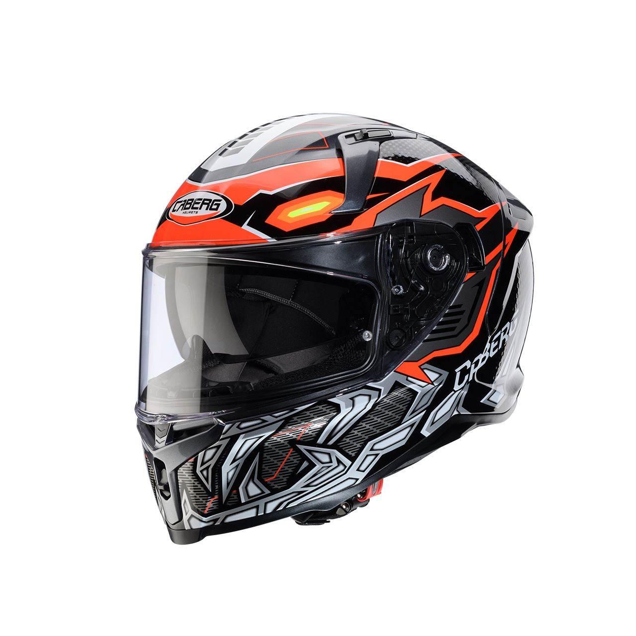 Caberg Kask Integralny Avalon X Gurkha Kolor Czarny/Szary/Pomarańczowy Fluo - zdjęcie 2