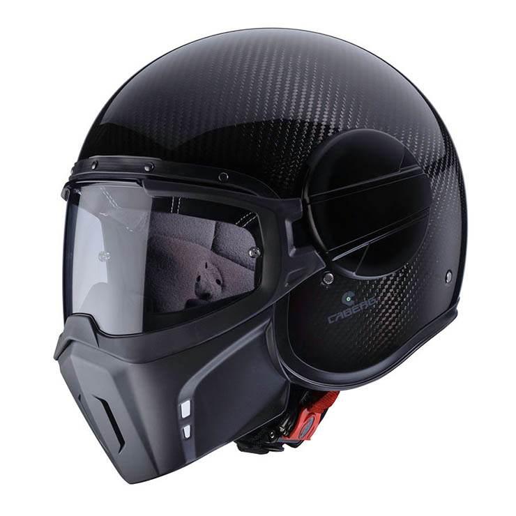 Caberg Kask Otwarty Jet Model Ghost X Carbon Kolor Karbon Rozmiar M