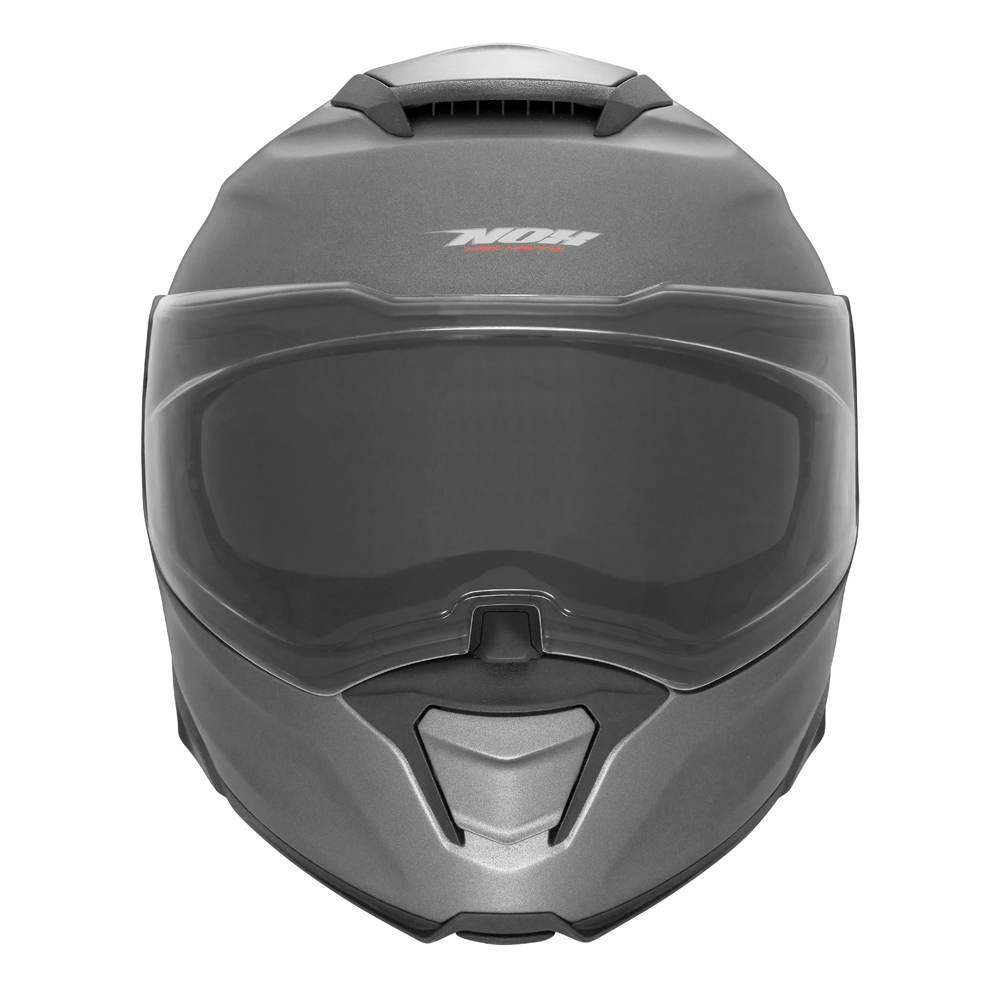 Nox Kask Szczękowy Flip-Up Z Blendą N967 Solid Kolor Tytanowy Mat Rozmiar X