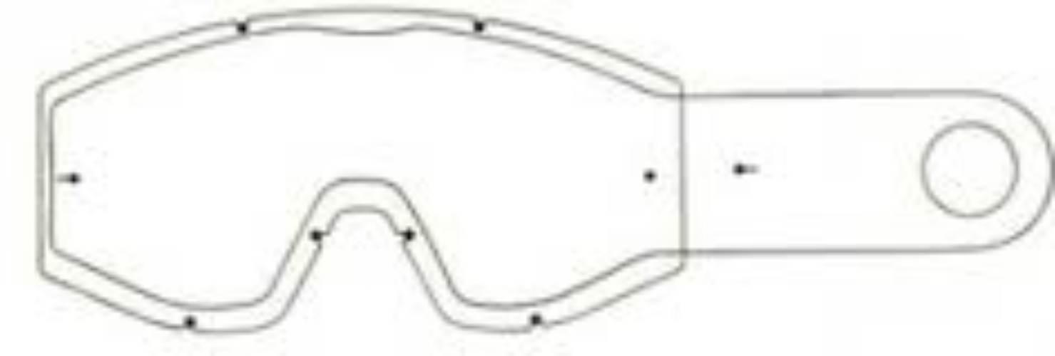 Polywel Szybka + Zrywki Do Gogli Flipper Ufo