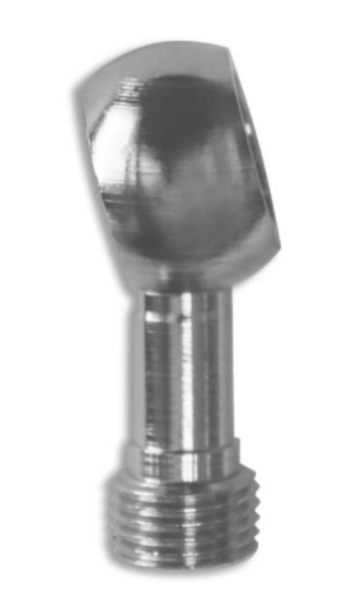 Fren Tubo Końcówka Przewodu Hamulcowego Homologowana Średnica 10Mm 15° Chro