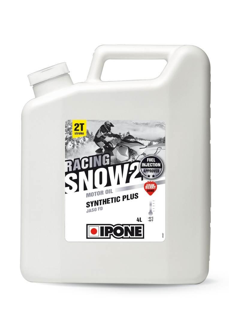 Ipone Snow Racing 2T Olej Do Skuterów Śnieżnych 4L Zapach Truskawkowy -45St