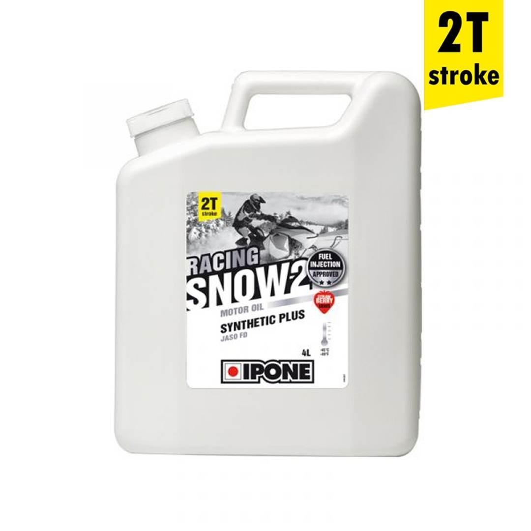 Ipone Snow Racing 2T Olej Do Skuterów Śnieżnych 5L Zapach Truskawkowy -45St