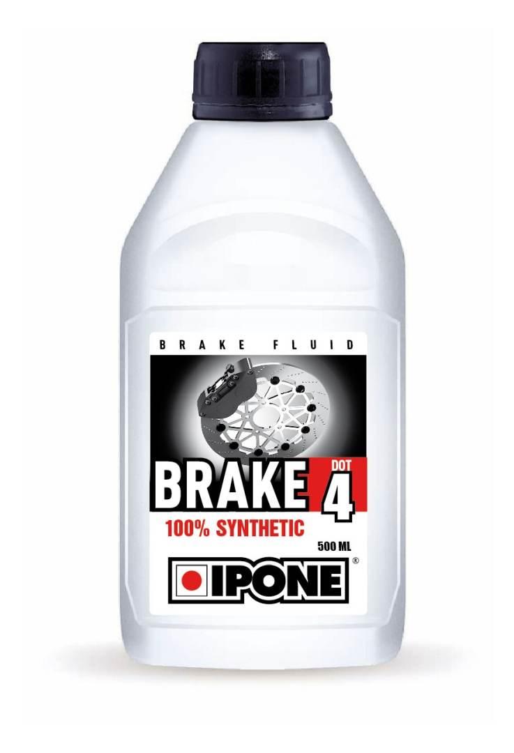 Ipone Płyn Hamulcowy Brake Fluid Dot 4 500Ml 100% Syntetyk Zgodny Również Z
