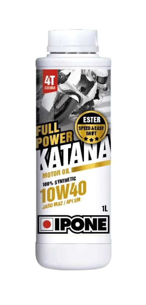 Ipone Full Power Katana 10W40 Olej Silnikowy 100 % Syntetyk 1L Ester, Ma2 A