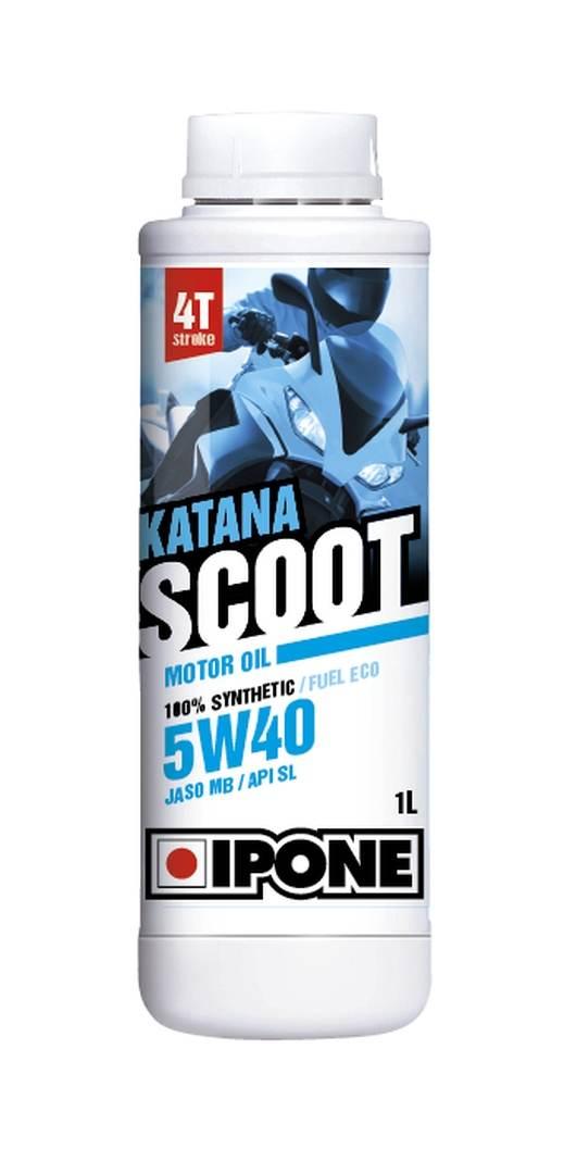 Ipone Katana Scoot 5W40 Olej Silnikowy Do Skuterów 100% Syntetyczny 1L Akc