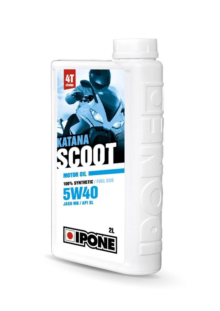 Ipone Katana Scoot 5W40 Olej Silnikowy Do Skuterów 100% Syntetyczny 2L Akc