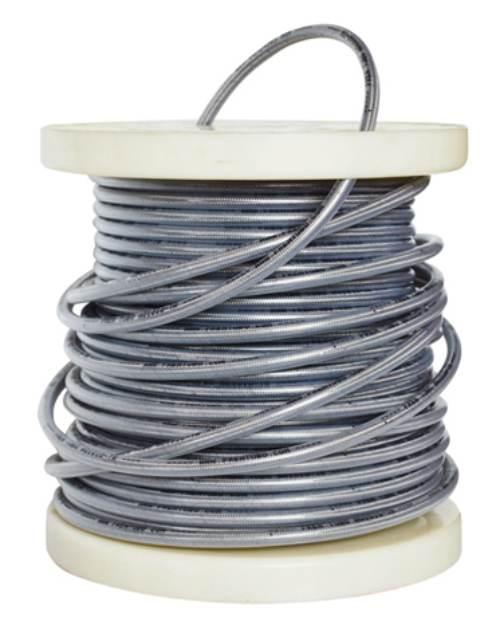 Fren Tubo Przewód Hamulcowy Stalowy W Oplocie Przezroczysty - 1 Mb Odcinek