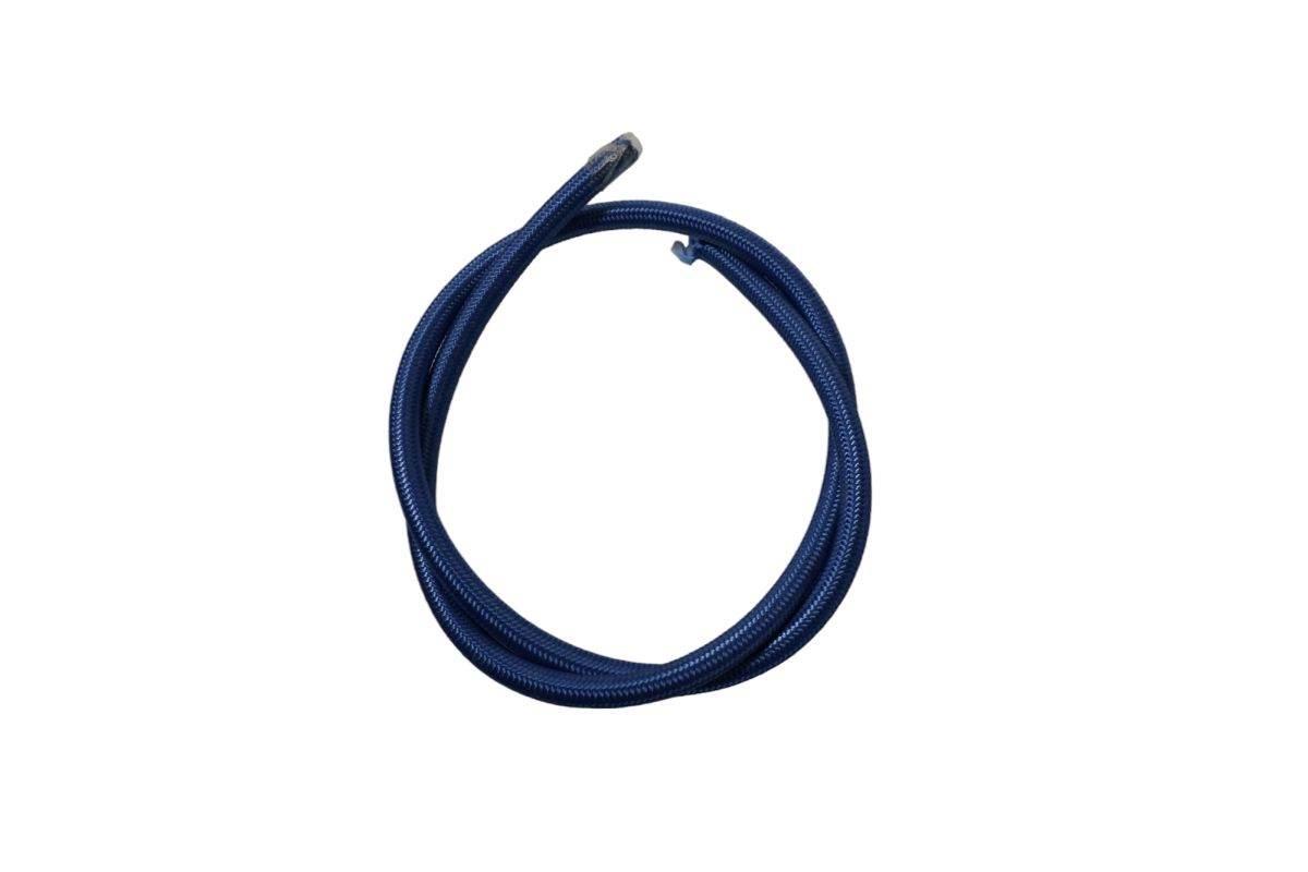 Fren Tubo Przewód Gumowy W Nylonowym Oplocie 5X10 Mm Niebieski 1Mb