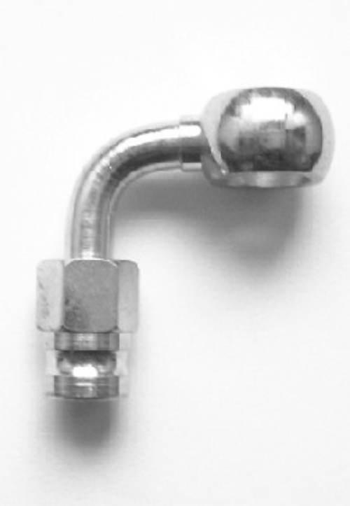 Fren Tubo Końcówka Przewodu Hamulcowego Kompletna Średnica 10Mm Kąt 90°