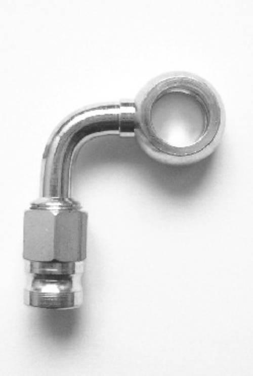 Fren Tubo Końcówka Przewodu Hamulcowego Kompletna Średnica 10Mm Kąt 90° W B