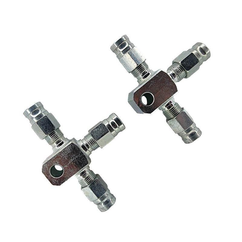 Fren Tubo Złącze Do Przewodów Trójnik Przykręcany Na Śr. 6 Kompletne